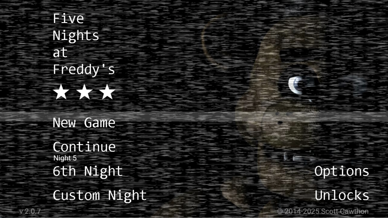 安卓玩具熊的五夜后宫 v2.0.7MOD解锁版